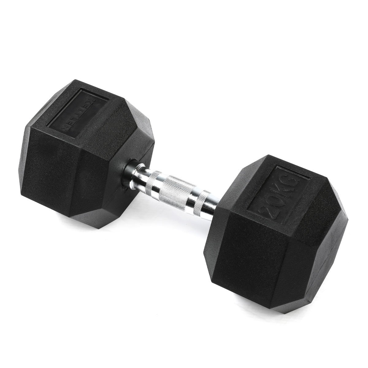 HEX-HEAD RUBBER DUMBBELL 20KG / 07471-968