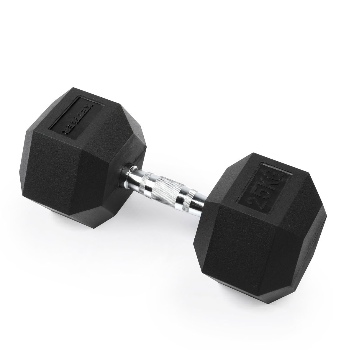 HEX-HEAD RUBBER DUMBBELL 25KG / 07471-972