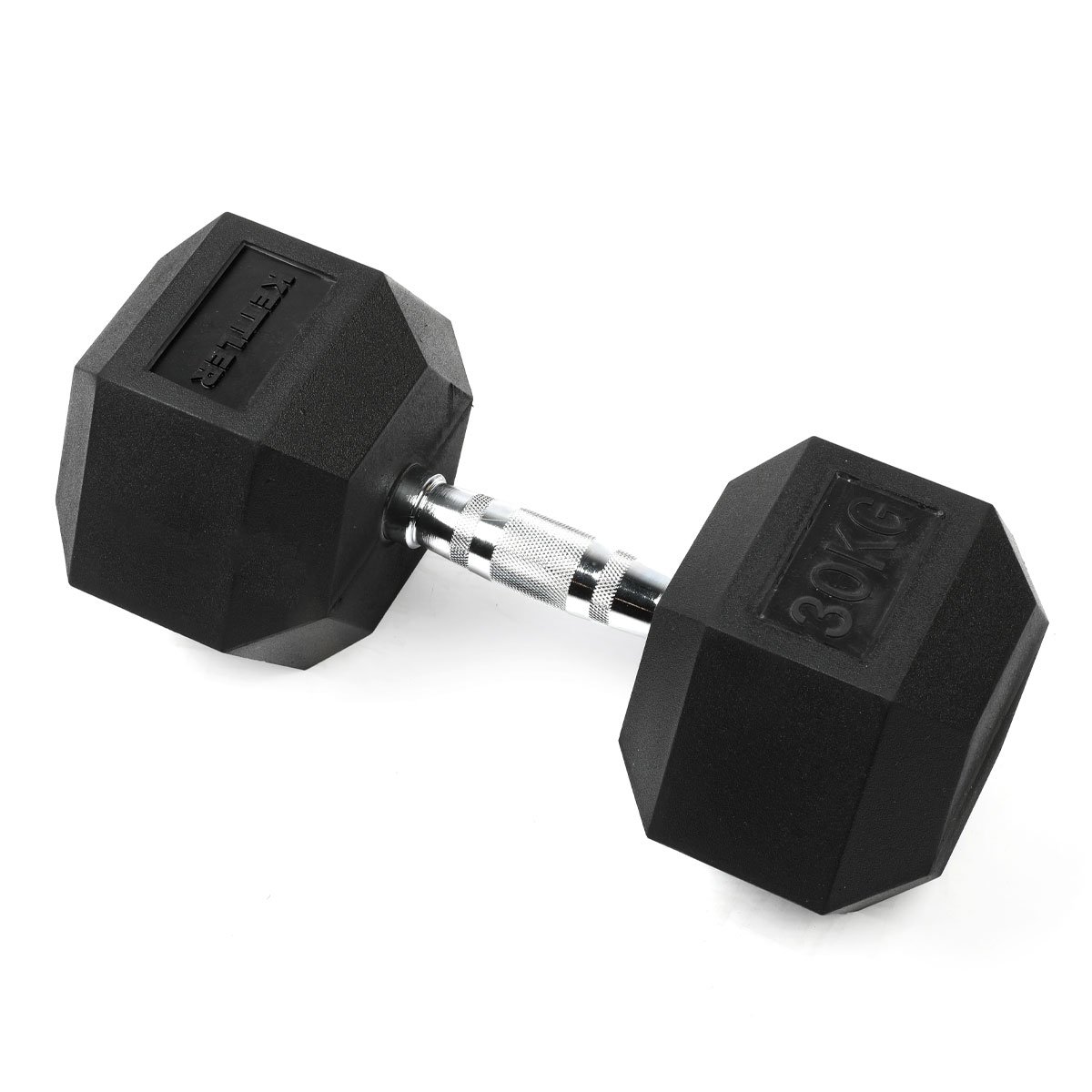 HEX-HEAD RUBBER DUMBBELL 30KG / 07471-976
