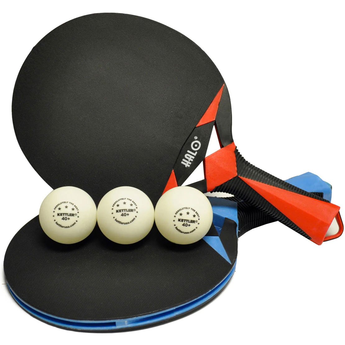 Outdoor Table Tennis Racket & Balls Set / 07092-000